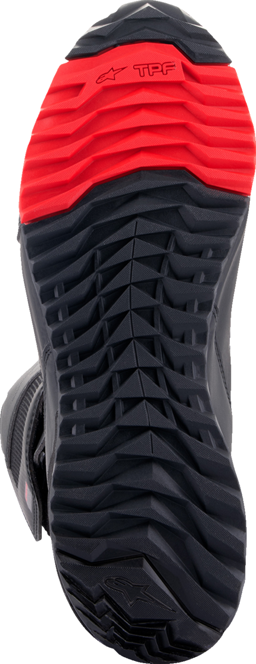 Botas ALPINESTARS RT-7 Drystar - Negro/Rojo - US 6 / EU 38 2443023-13-38