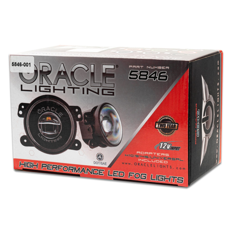 Oracle Jeep Wrangler JK/JL/JT High Performance W LED Fog Lights - ColorSHIFT - Dynamic 5846-332