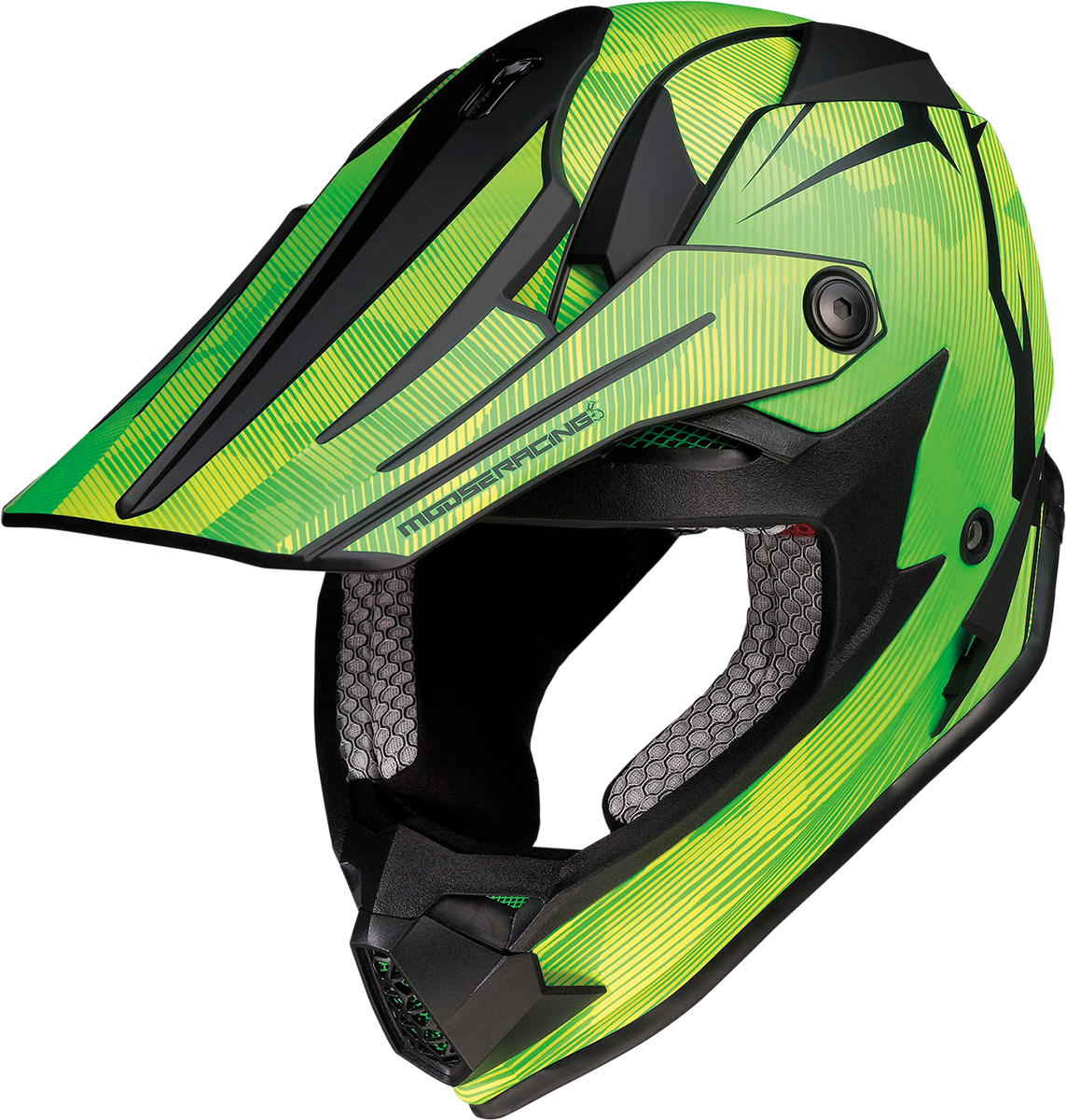 Casco MOOSE RACING FI juvenil - Agroid Camo - MIPS® - Amarillo/Verde - Mediano 0111-1524