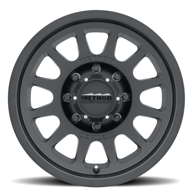 Method MR703 17x8.5 0mm Offset 8x6.5 130.81mm CB Matte Black Wheel MR70378580500