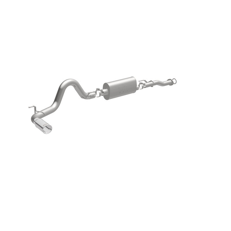MagnaFlow Cat-Back 2016 Toyota Tacoma 3.5L V6 SS 3in Single Pass Side Exit Rear 4in Tip 19291