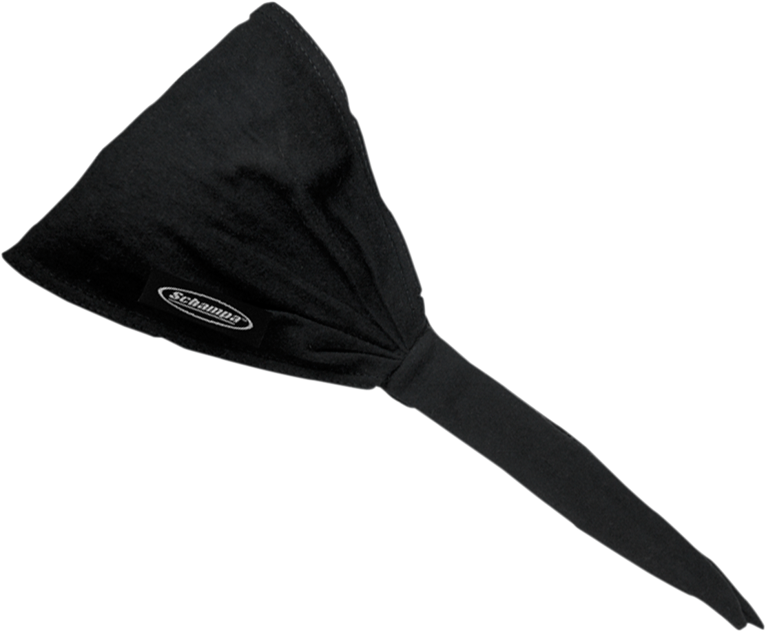 SCHAMPA & DIRT SKINS Old School Traditionelles Bandana - Schwarz OSB1-0
