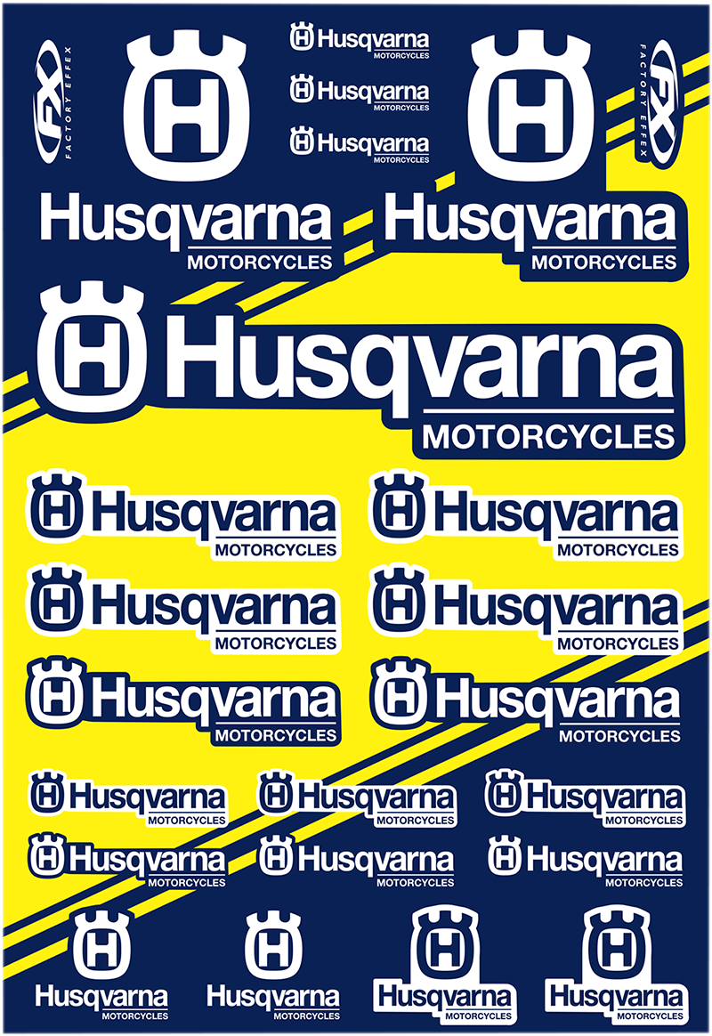 Kit de calcomanías FACTORY EFFEX - Husqvarna 22-68630