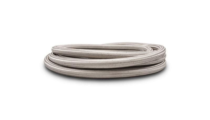 Vibrant Stainless Steel Braided Flex Hose w/PTFE Liner AN -3 (10ft Roll) 18413