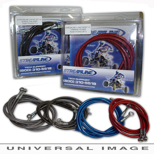 Streamline Rear Brake Line Honda Stainless Steel 772322