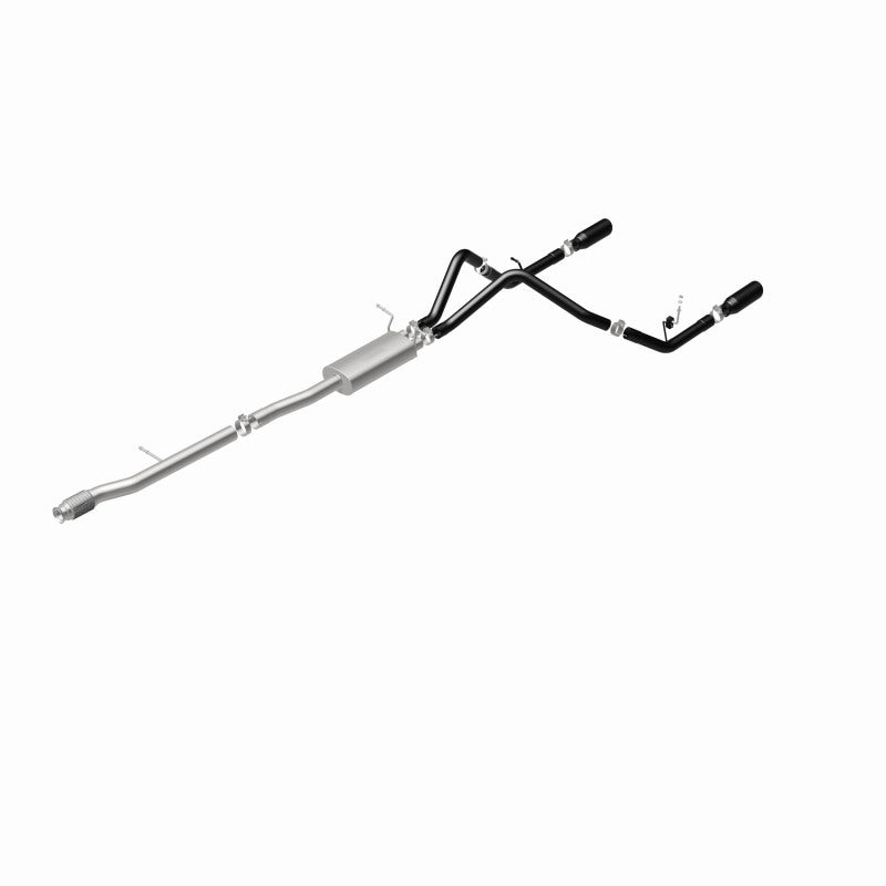 MagnaFlow SYS Cat-Back 4in Black Dual Split Rear Tips 14-15 Chevy Silverado/GMC Sierra 4.3L-5.3L 15361