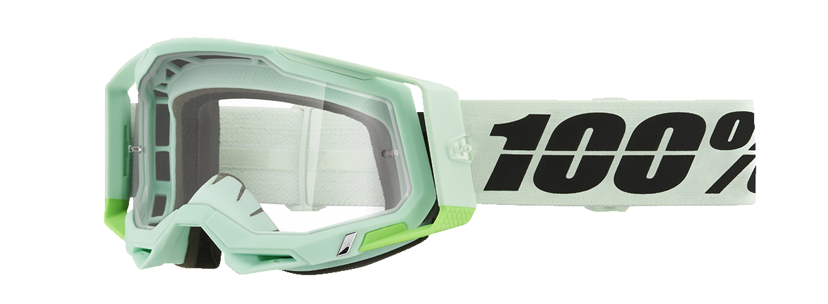 100% Racecraft 2 Schutzbrille - Palomar - Klar 50009-00025