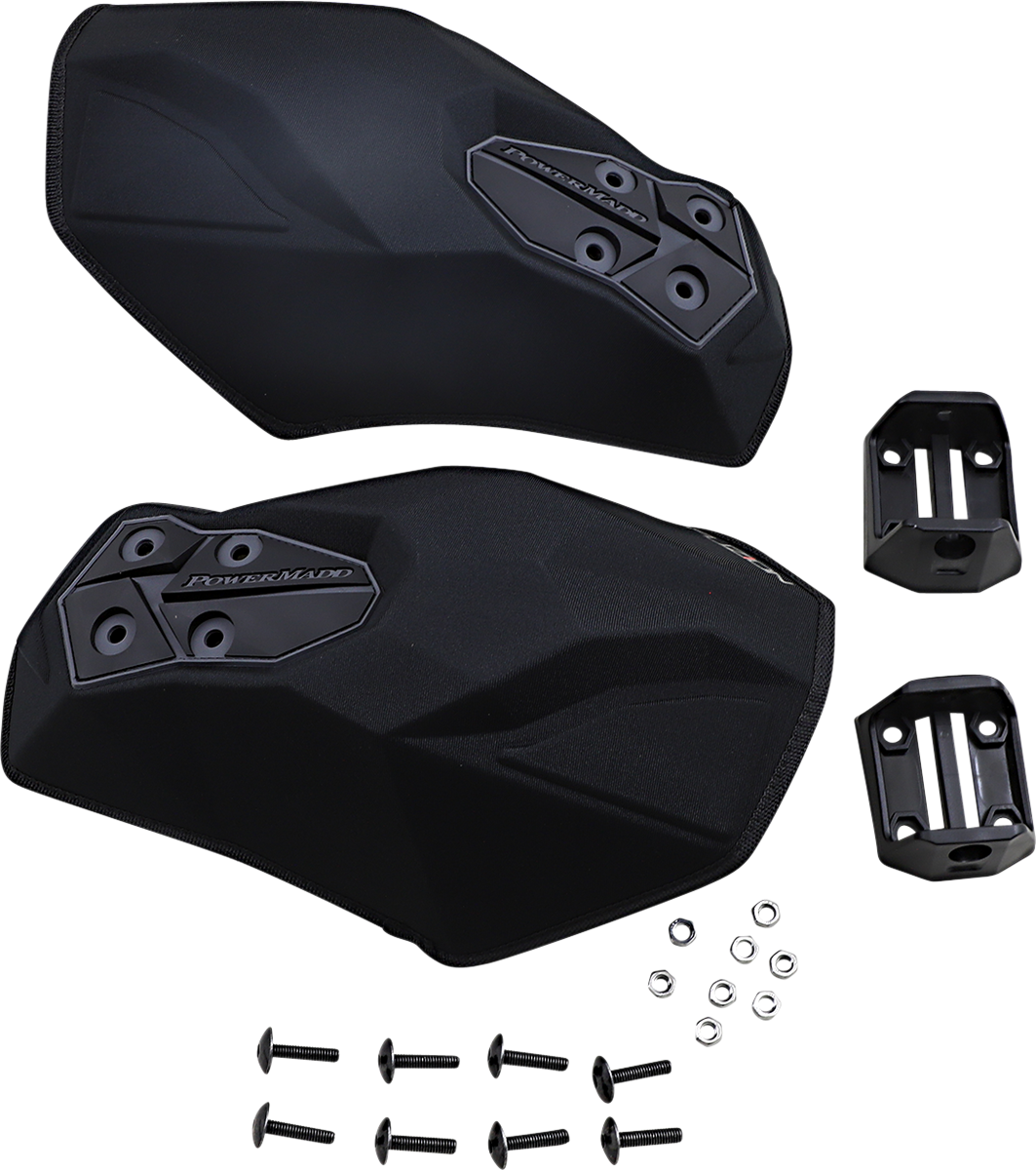 POWERMADD Handprotektoren - Fuzion - Schwarz/Schwarz 34505