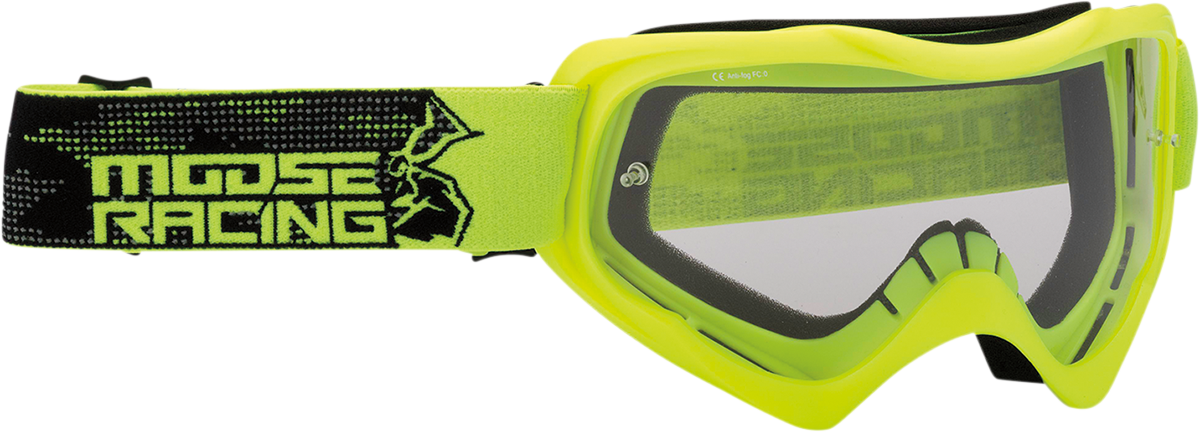 MOOSE RACING Qualifikationsbrille - Agroid - Hi-Viz 2601-2656