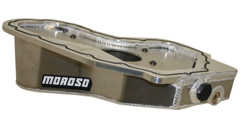 Moroso Lotus/Toyota 2GR-FE/Z Road Race Baffled Wet Sump 6.25qt Stock Depth Aluminum Oil Pan 20971