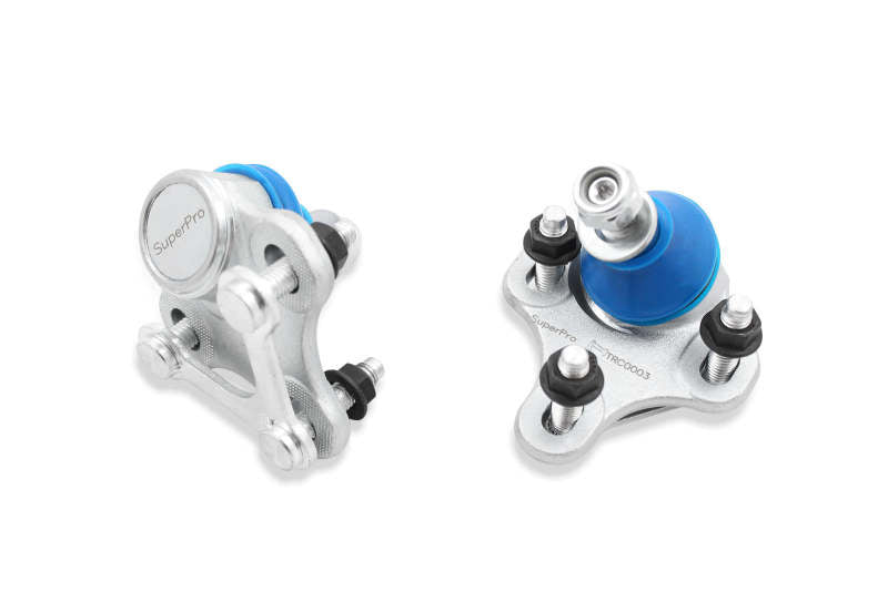SuperPro 2006 Audi A3 Base Front Lower Camber Adjustable Ball Joint Set TRC0003