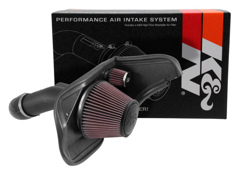K&N 13-15 Cadillac ATS V6-3.6L F/I Aircharger Performance Intake 63-3084
