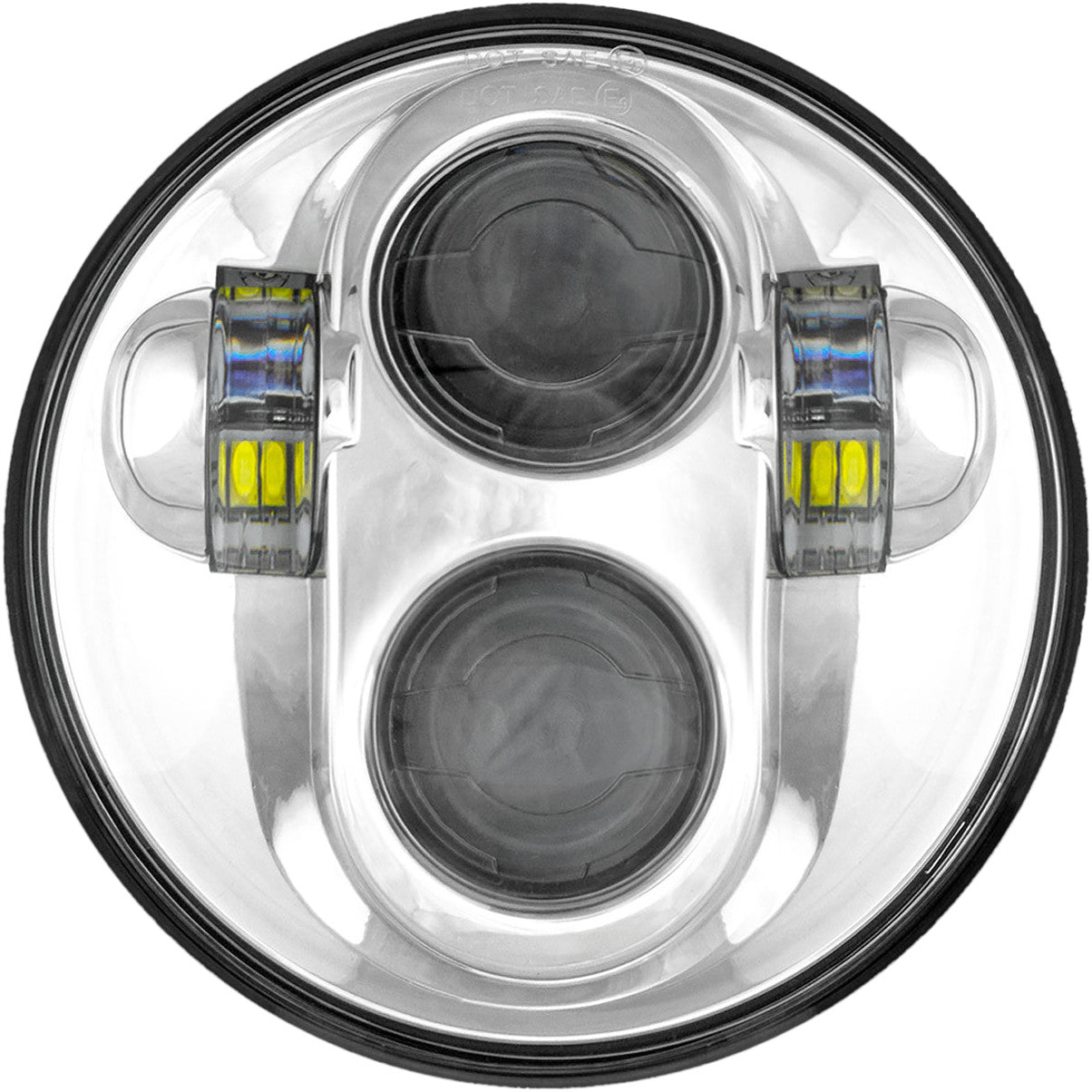 CYRON Headlight 5.75" Chrome ABIG5-A6KC