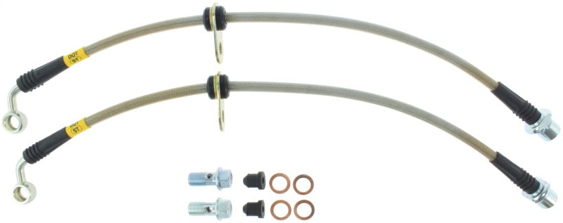 StopTech Stainless Steel Front Brake Lines 98-07 Toyota Land Cruiser 950.4401