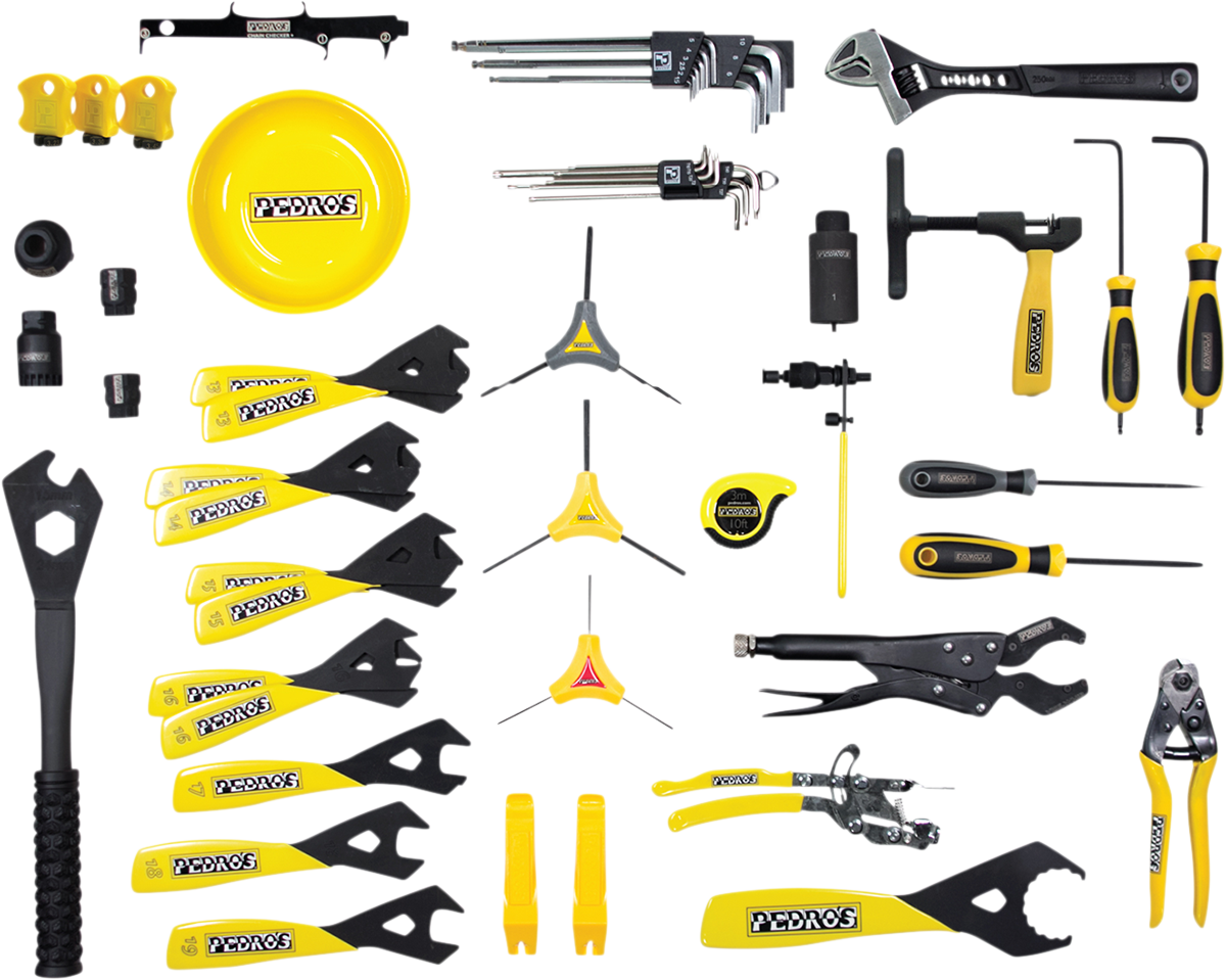 PEDRO'S Bench Tool Set - Apprentice - 55 Piece 6450610