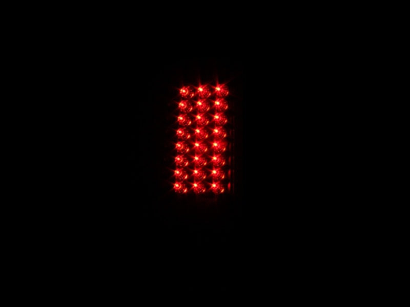 ANZO 2008-2015 Ford F-250 LED Taillights Black 311127