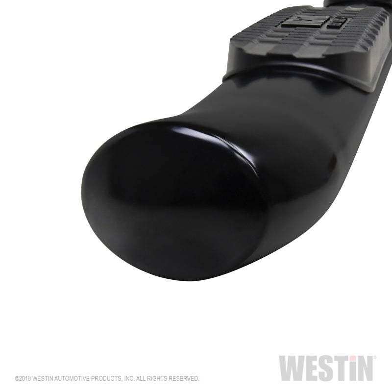 Westin 19-20 Chevrolet Silverado / GMC Sierra 1500 Reg Cab PRO TRAXX 4 Oval Nerf Step Bars - Black 21-24115