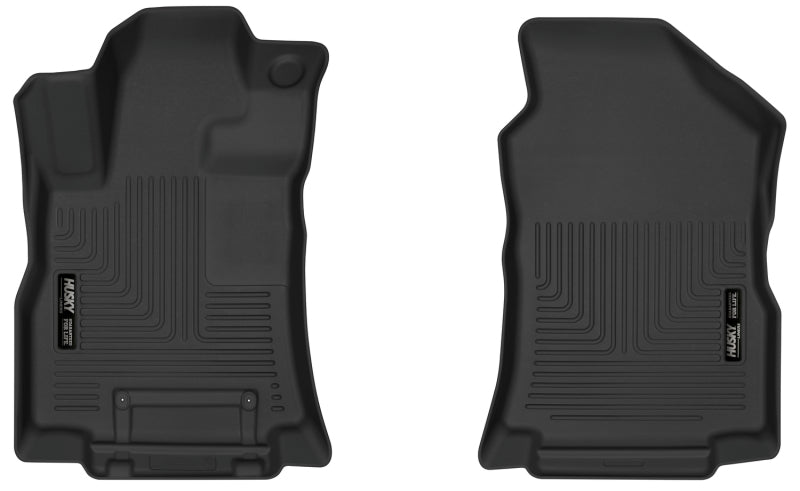 Husky Liners 19-23 Subaru Ascent X-Act Contour Black Front Seat Floor Liners 54811