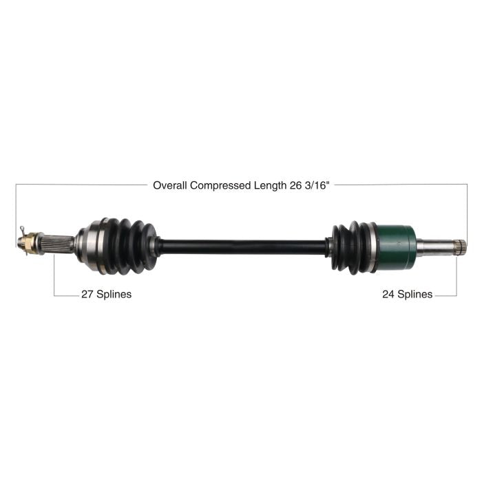 Tytaneum Oe Replacement Cv Axle John Deere Front Left 8130095