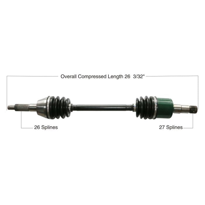Tytaneum Oe Replacement Cv Axle Polaris Rear Right 8130133