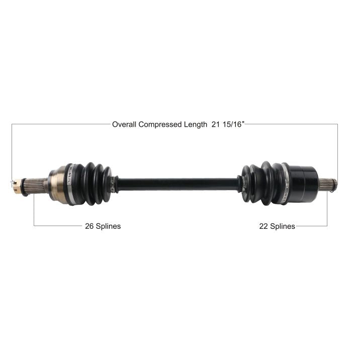 Tytaneum Polaris Oe Replacement Cv Axle 8130448
