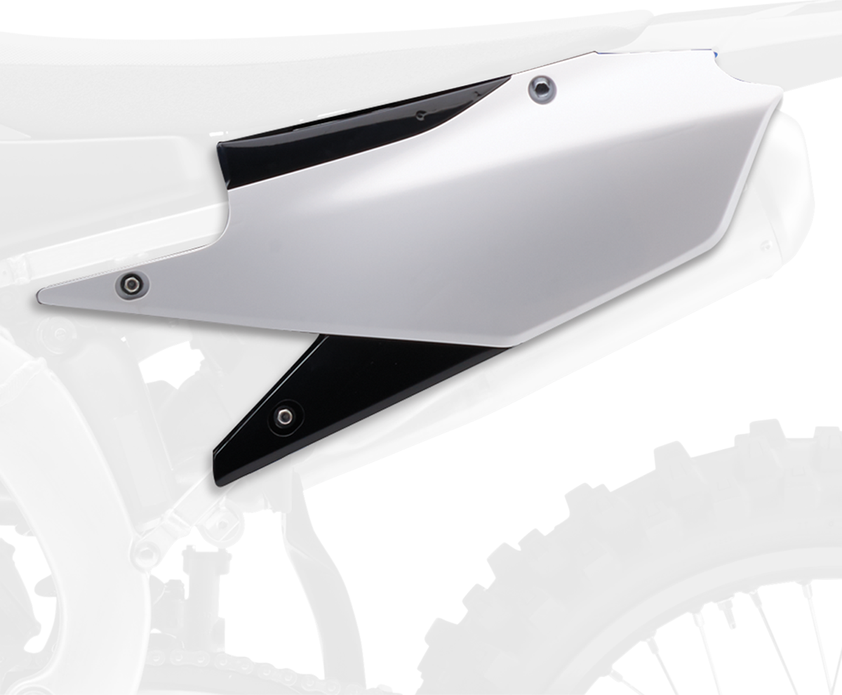 Paneles laterales POLISPORT - Blanco/Negro - YZ 85 8607700001