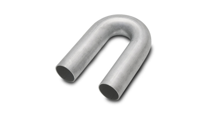 Vibrant 321 Stainless Steel 180 Degree Mandrel Bend 2.00in OD x 3.00in CLR 16 Gauge Wall Thickness 13844