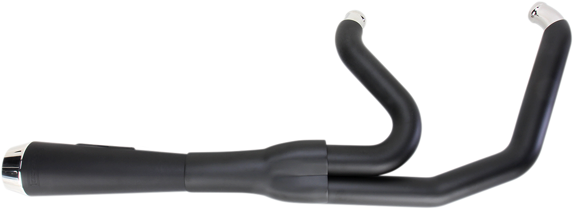 BASSANI XHAUST Road Rage Auspuff - Schwarz - Kurz - '06-'17 FXD 13122J