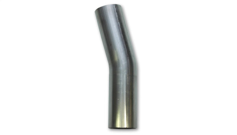 Vibrant 2.25in O.D. T304 SS 15 deg Mandrel Bend 5in x 5in leg lengths (3.375in Centerline Radius) 13128