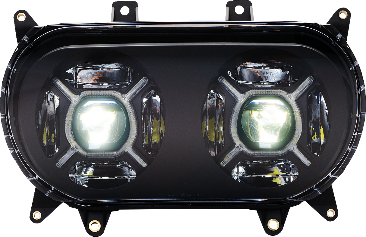 Faro LED CUSTOM DYNAMICS - Negro - Road Glide CD-RG-HB
