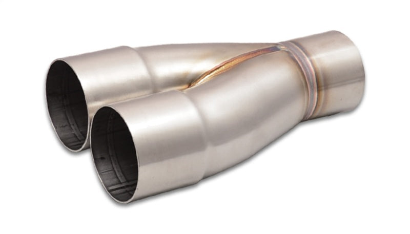 Vibrant 2-1 SS Merge Collectors (2-1/2in Inlet Slipover ID 2-1/2in Outlet OD) - Sold Individually 10357