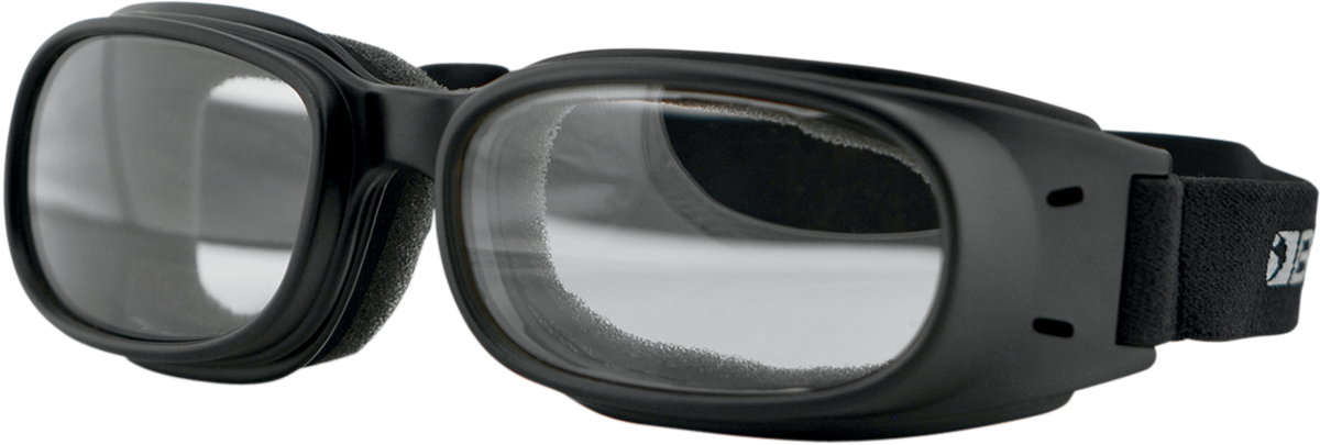 Gafas BOBSTER Piston - Negro mate - Transparente BPIS01C