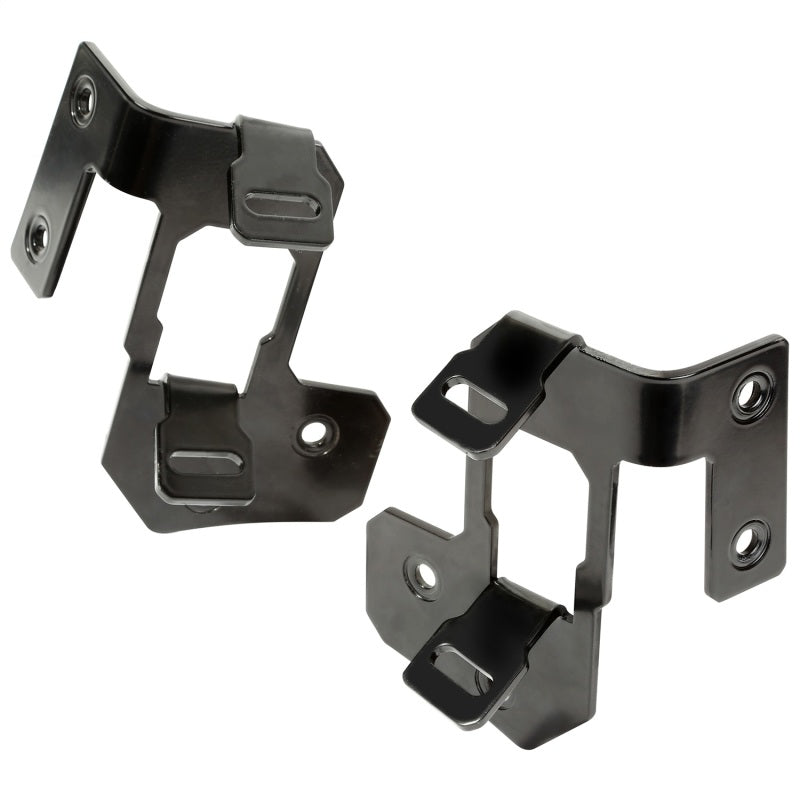 Rugged Ridge 07-18 Jeep Wrangler JK Semi-Gloss Black A Pillar Light Mount 11232.3