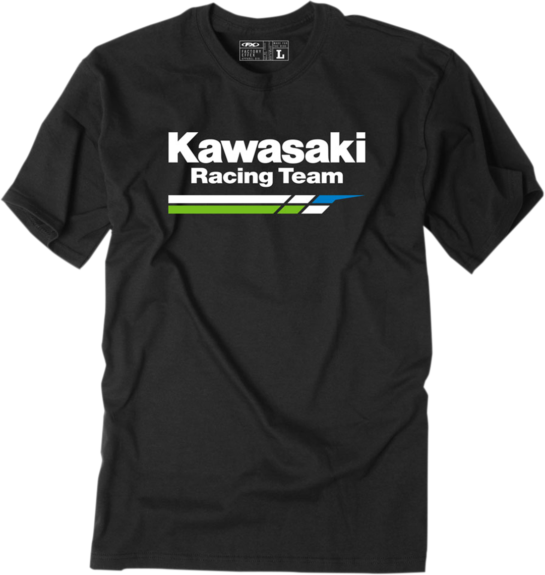 FACTORY EFFEX Kawasaki Racing T-Shirt - Black - XL 18-87106