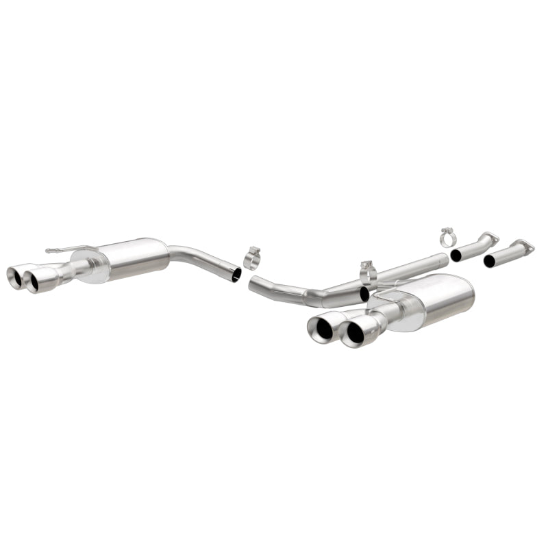MagnaFlow Cat-Back 11-15 Kia Optima 2.0L/2.4L Sport SS 2.25in Quad Split Rear 4.5in Tips 19237