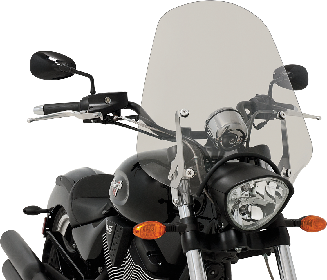 MEMPHIS SHADES Big Shot Windshield - 9" Headlight Cutout - Solar MEP5729