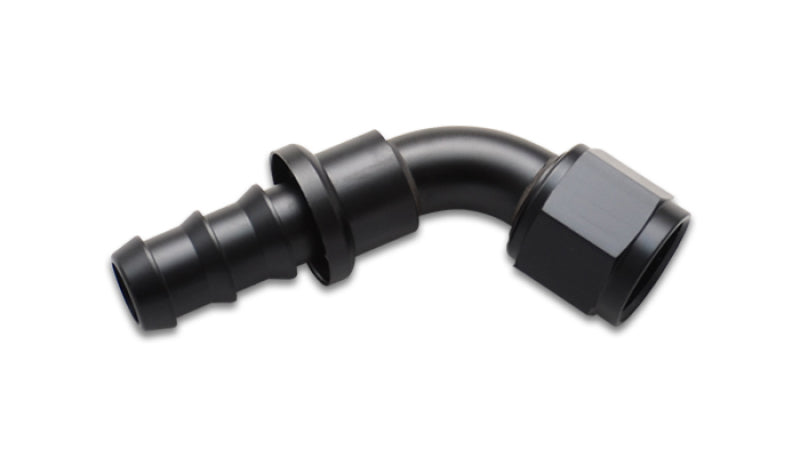 Vibrant Push-On 60 Degree Hose End Elbow FittingSize -12AN 22612