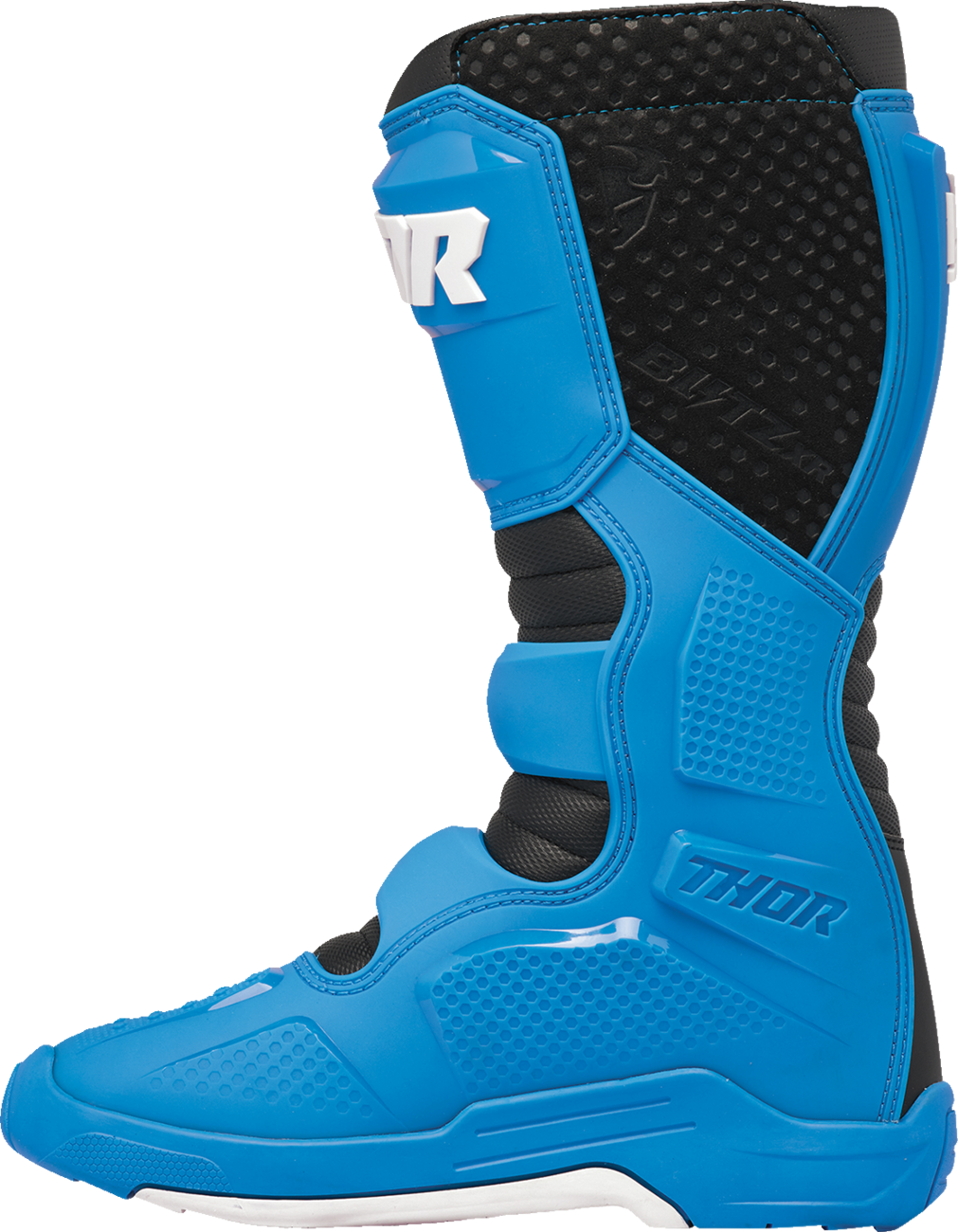 THOR Blitz XR Stiefel - Blau/Schwarz - Größe 14 3410-3089