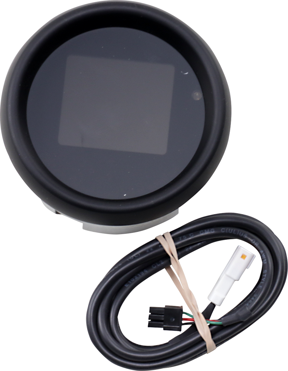 Velocímetro de tanque DAKOTA DIGITAL - Bisel negro - 3-3/8" - '12+ MLX-3012-K