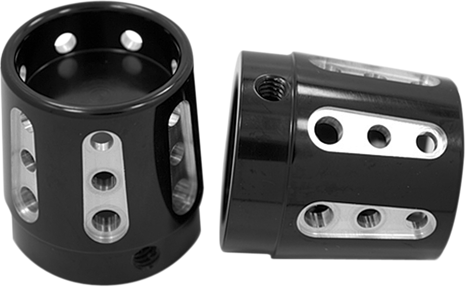 AVON GRIPS Mutternabdeckung für Vorderachse – Schwarz – Gatlin – 1" AXL-GAT-ANO