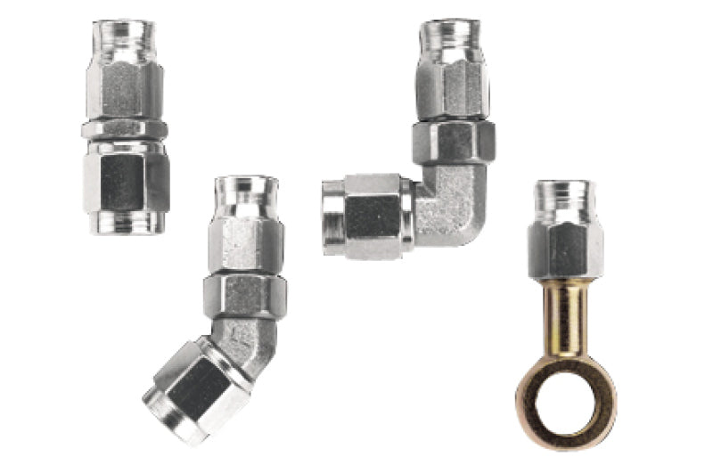 Fragola -10AN Race-Rite Crimp-On Hose End Straight 2600110
