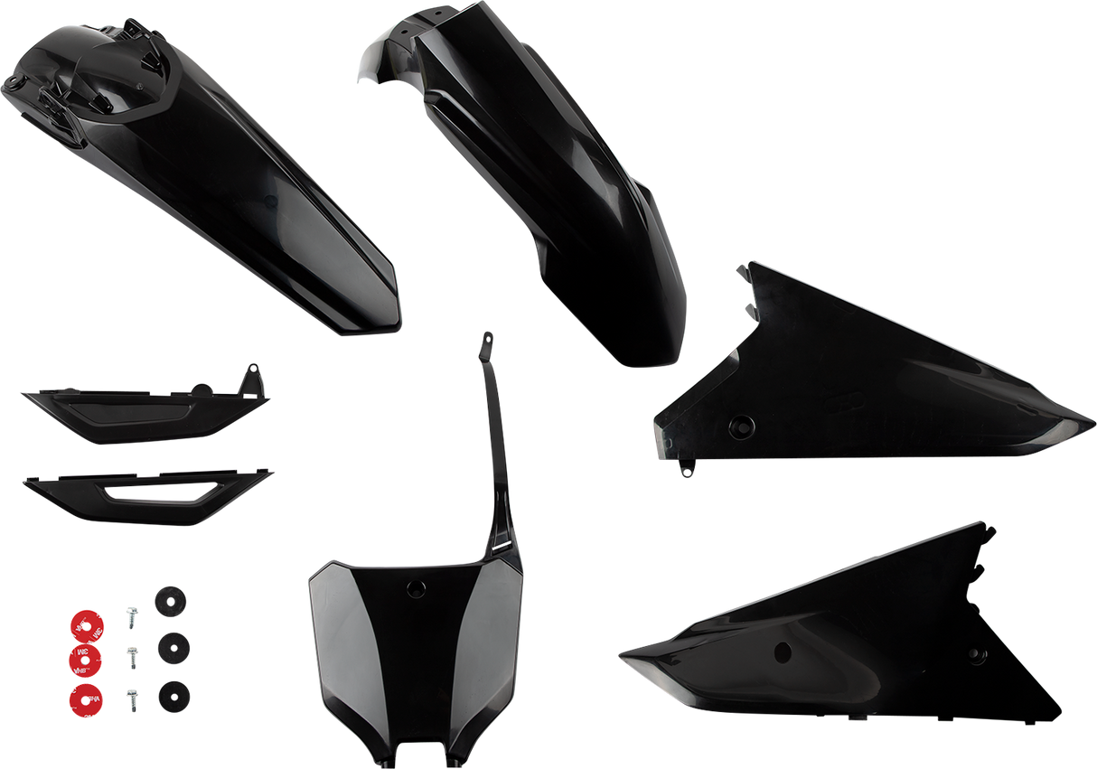 UFO-Bodykit Schwarz CRF250R 2022-2023 / CRF450R 2021-2023 HOKIT125-001