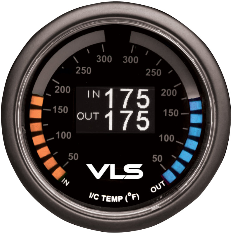 Revel VLS 52mm 50-300 Deg F Dual Intercooler Temperature Gauge 1TR1AA006R