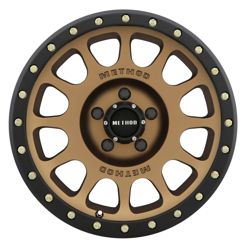 Method MR305 NV 20x9 +25mm Offset 5x150 116.5mm CB Method Bronze/Black Street Loc Wheel MR30529058925