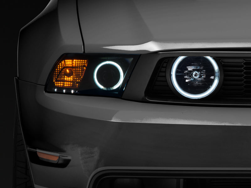 Raxiom 05-12 Ford Mustang GT LED Halo Fog Lights (Smoked) 49134