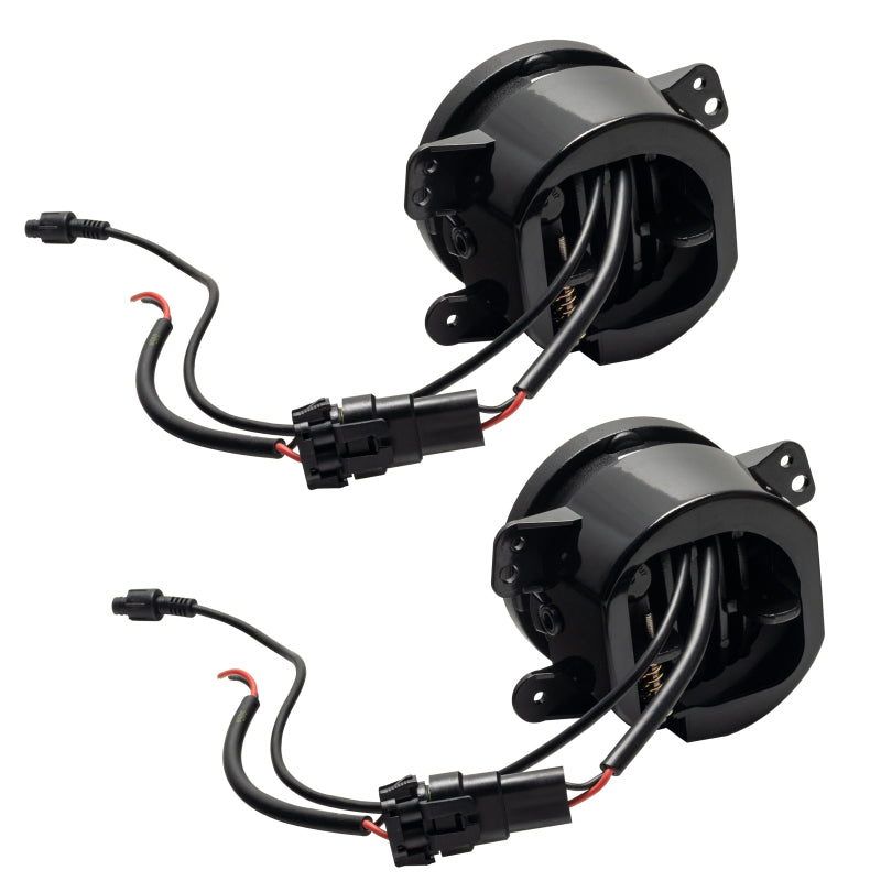 Oracle Jeep Wrangler JK/JL/JT High Performance W LED Fog Lights - ColorSHIFT - Dynamic 5846-332