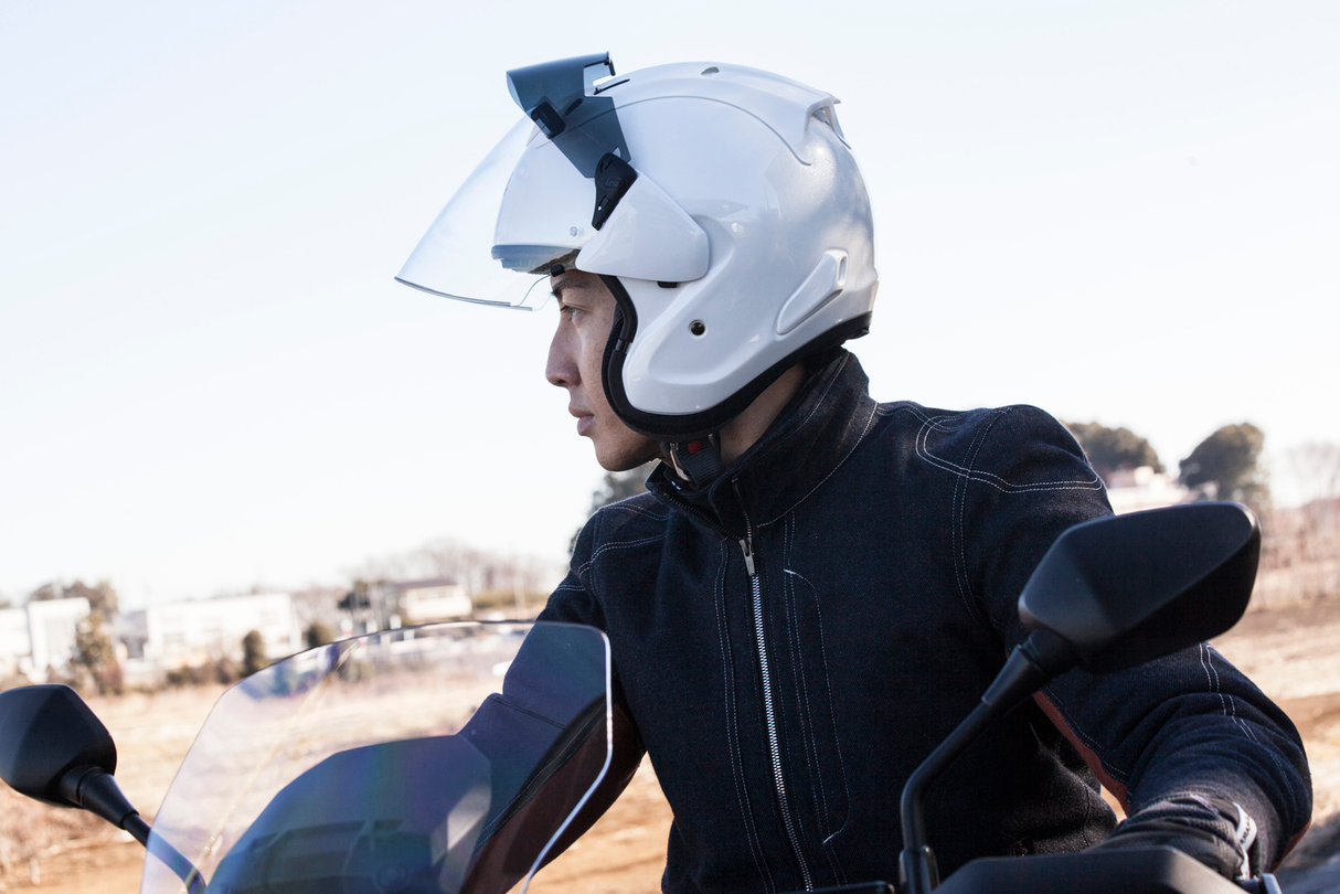 Casco ARAI Ram-X - Blanco diamante - Mediano 0104-2912