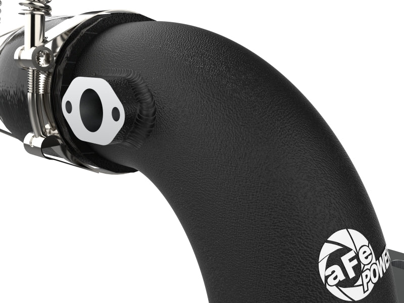 aFe Kia Stinger 18-22 V6-3.3L (tt) BladeRunner Cold Charge Pipe- Black 46-20509-B