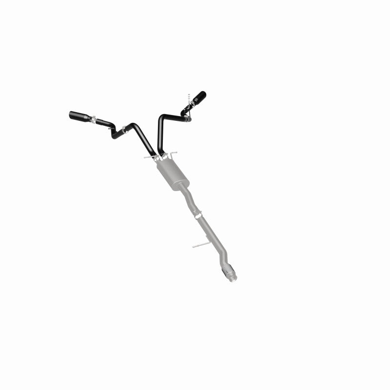 MagnaFlow SYS Cat-Back 3.5in Black Dual Split Rear Tips 14-15 Chevy Silverado/GMC Sierra 4.3L-5.3L 15360