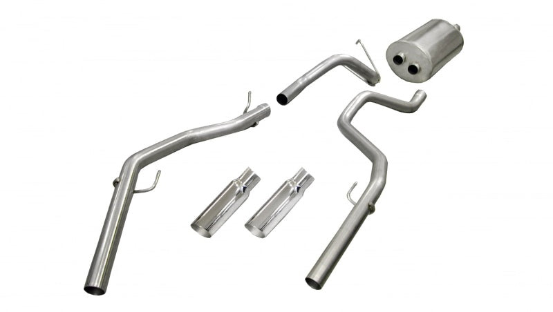 Corsa/dB 09-14 Dodge Ram Quad Cab/Short Bed 1500 4.7L V8 Polished Sport Cat-Back Exhaust 24425
